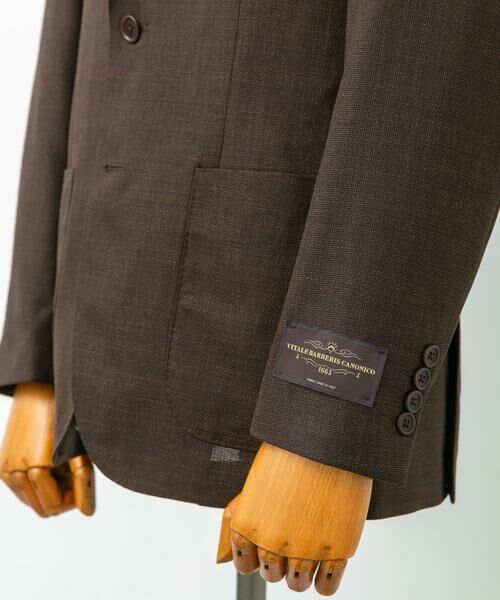 URBAN RESEARCH DOORS / アーバンリサーチ ドアーズ テーラードジャケット | LIFE STYLE TAILOR　CANONICO JACKET2 | 詳細12