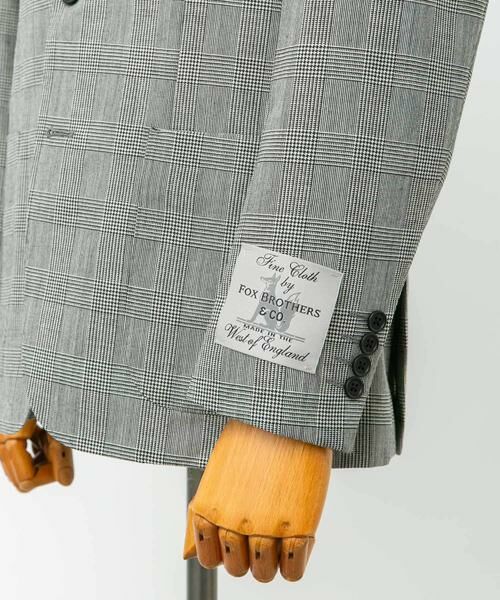 URBAN RESEARCH DOORS / アーバンリサーチ ドアーズ テーラードジャケット | LIFE STYLE TAILOR　FOX BROTHERS JACKET | 詳細7