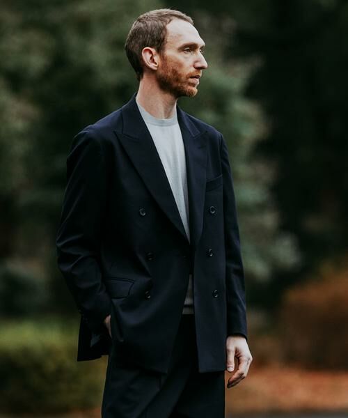 URBAN RESEARCH DOORS / アーバンリサーチ ドアーズ テーラードジャケット | 『イージーケア』LIFE STYLE TAILOR ストレッチオックスWジャケット | 詳細1