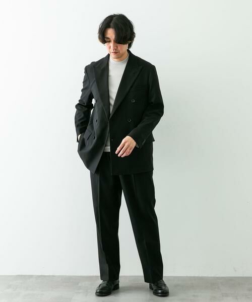 URBAN RESEARCH DOORS / アーバンリサーチ ドアーズ テーラードジャケット | 『イージーケア』LIFE STYLE TAILOR ストレッチオックスWジャケット | 詳細10