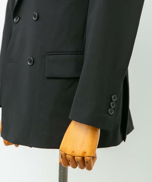 URBAN RESEARCH DOORS / アーバンリサーチ ドアーズ テーラードジャケット | 『イージーケア』LIFE STYLE TAILOR ストレッチオックスWジャケット | 詳細20