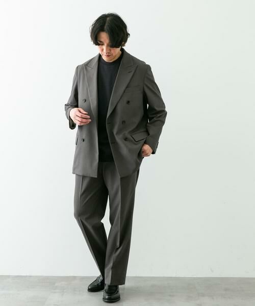 URBAN RESEARCH DOORS / アーバンリサーチ ドアーズ テーラードジャケット | 『イージーケア』LIFE STYLE TAILOR ストレッチオックスWジャケット | 詳細29