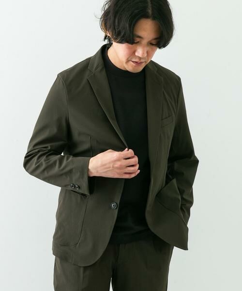 URBAN RESEARCH DOORS / アーバンリサーチ ドアーズ テーラードジャケット | 『イージーケア』LIFE STYLE TAILOR　リップストップナイロンストレッチジャケット | 詳細2
