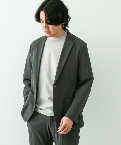 URBAN RESEARCH DOORS / アーバンリサーチ ドアーズ テーラードジャケット | 『イージーケア』LIFE STYLE TAILOR　リップストップナイロンストレッチジャケット | 詳細24