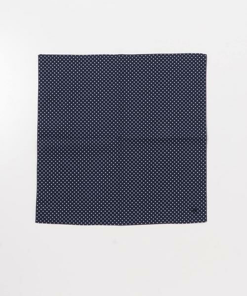 URBAN RESEARCH DOORS / アーバンリサーチ ドアーズ ハンカチ | LIFE STYLE TAILOR　ドット柄コットンハンカチ | 詳細4
