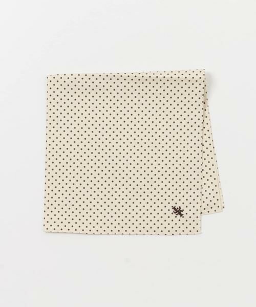 URBAN RESEARCH DOORS / アーバンリサーチ ドアーズ ハンカチ | LIFE STYLE TAILOR　ドット柄コットンハンカチ | 詳細8
