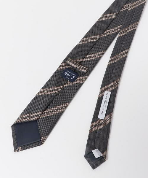 URBAN RESEARCH DOORS / アーバンリサーチ ドアーズ ネクタイ | LIFE STYLE TAILOR　BBCシルクコットンタイST1 | 詳細12