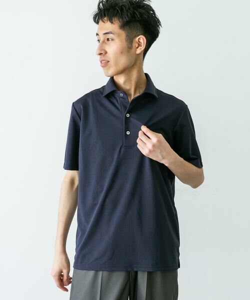 URBAN RESEARCH DOORS / アーバンリサーチ ドアーズ シャツ・ブラウス | 『イージーケア/速乾性』LIFE STYLE TAILOR　トリコット半袖プルオーバー | 詳細10