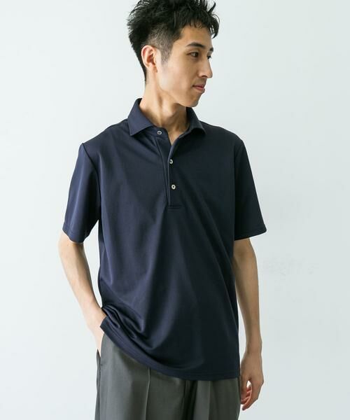 URBAN RESEARCH DOORS / アーバンリサーチ ドアーズ シャツ・ブラウス | 『イージーケア/速乾性』LIFE STYLE TAILOR　トリコット半袖プルオーバー | 詳細11