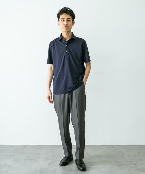 URBAN RESEARCH DOORS / アーバンリサーチ ドアーズ シャツ・ブラウス | 『イージーケア/速乾性』LIFE STYLE TAILOR　トリコット半袖プルオーバー | 詳細12