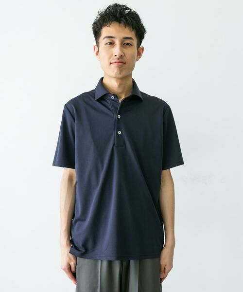 URBAN RESEARCH DOORS / アーバンリサーチ ドアーズ シャツ・ブラウス | 『イージーケア/速乾性』LIFE STYLE TAILOR　トリコット半袖プルオーバー | 詳細15