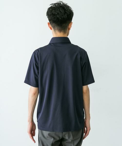 URBAN RESEARCH DOORS / アーバンリサーチ ドアーズ シャツ・ブラウス | 『イージーケア/速乾性』LIFE STYLE TAILOR　トリコット半袖プルオーバー | 詳細17