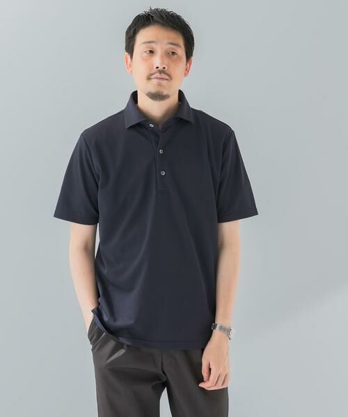 URBAN RESEARCH DOORS / アーバンリサーチ ドアーズ シャツ・ブラウス | 『イージーケア/速乾性』LIFE STYLE TAILOR　トリコット半袖プルオーバー | 詳細3