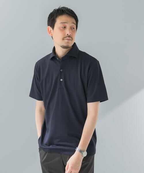 URBAN RESEARCH DOORS / アーバンリサーチ ドアーズ シャツ・ブラウス | 『イージーケア/速乾性』LIFE STYLE TAILOR　トリコット半袖プルオーバー | 詳細4