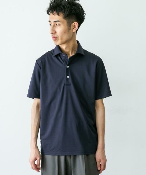 URBAN RESEARCH DOORS / アーバンリサーチ ドアーズ シャツ・ブラウス | 『イージーケア/速乾性』LIFE STYLE TAILOR　トリコット半袖プルオーバー | 詳細9