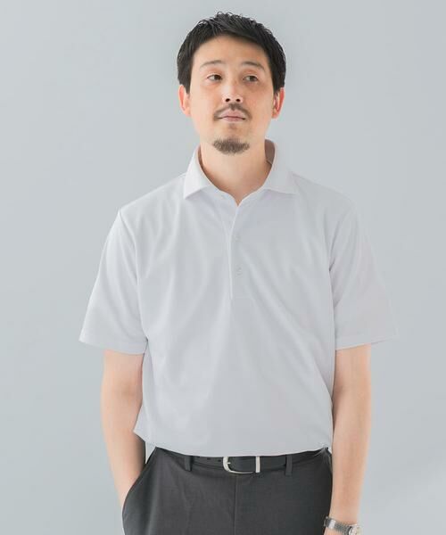 URBAN RESEARCH DOORS / アーバンリサーチ ドアーズ シャツ・ブラウス | 『イージーケア/速乾性』LIFE STYLE TAILOR　トリコット半袖プルオーバー | 詳細26