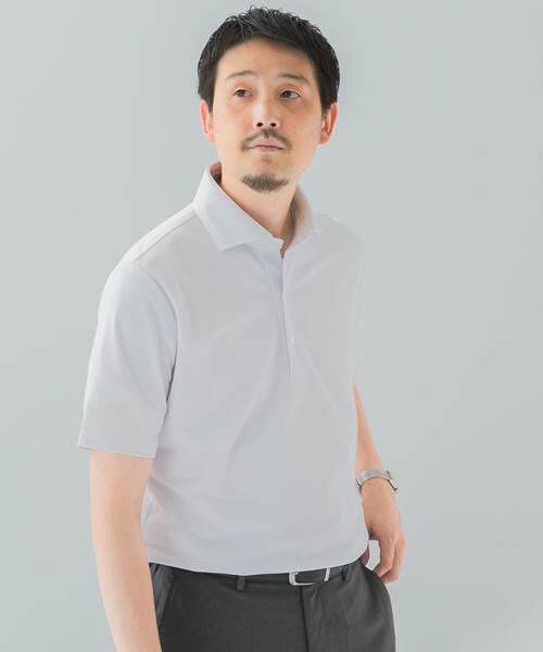 URBAN RESEARCH DOORS / アーバンリサーチ ドアーズ シャツ・ブラウス | 『イージーケア/速乾性』LIFE STYLE TAILOR　トリコット半袖プルオーバー | 詳細28