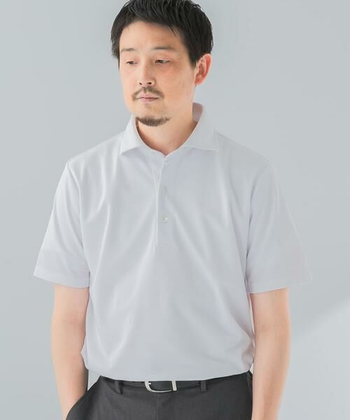 URBAN RESEARCH DOORS / アーバンリサーチ ドアーズ シャツ・ブラウス | 『イージーケア/速乾性』LIFE STYLE TAILOR　トリコット半袖プルオーバー | 詳細29