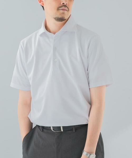 URBAN RESEARCH DOORS / アーバンリサーチ ドアーズ シャツ・ブラウス | 『イージーケア/速乾性』LIFE STYLE TAILOR　トリコット半袖プルオーバー | 詳細30