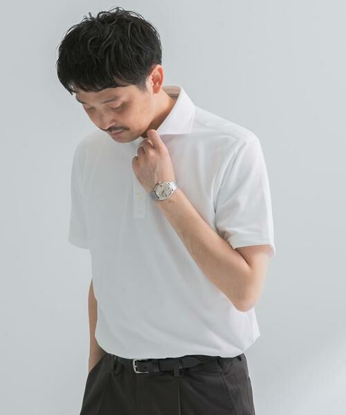 URBAN RESEARCH DOORS / アーバンリサーチ ドアーズ シャツ・ブラウス | 『イージーケア/吸水速乾』LIFE STYLE TAILOR　アルティマセミワイド半袖プルオーバー1 | 詳細21