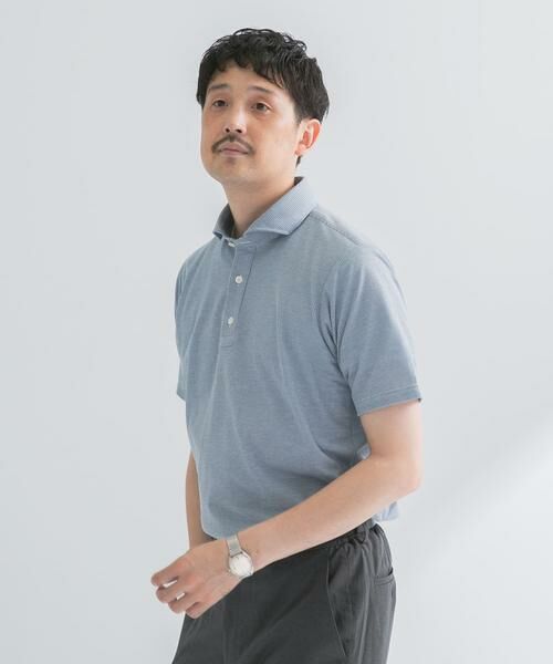 URBAN RESEARCH DOORS / アーバンリサーチ ドアーズ シャツ・ブラウス | 『イージーケア/吸水速乾』LIFE STYLE TAILOR　アルティマセミワイド半袖プルオーバー2 | 詳細2