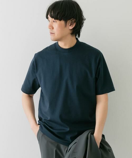 URBAN RESEARCH DOORS / アーバンリサーチ ドアーズ シャツ・ブラウス | 『抗菌/防臭』LIFE STYLE TAILOR　シルケットポンチストレッチTシャツ | 詳細2