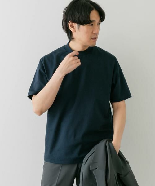 URBAN RESEARCH DOORS / アーバンリサーチ ドアーズ シャツ・ブラウス | 『抗菌/防臭』LIFE STYLE TAILOR　シルケットポンチストレッチTシャツ | 詳細3