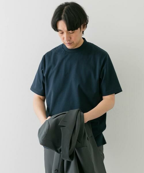 URBAN RESEARCH DOORS / アーバンリサーチ ドアーズ シャツ・ブラウス | 『抗菌/防臭』LIFE STYLE TAILOR　シルケットポンチストレッチTシャツ | 詳細4