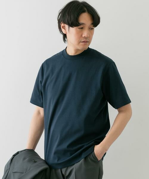 URBAN RESEARCH DOORS / アーバンリサーチ ドアーズ シャツ・ブラウス | 『抗菌/防臭』LIFE STYLE TAILOR　シルケットポンチストレッチTシャツ | 詳細5