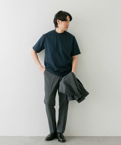 URBAN RESEARCH DOORS / アーバンリサーチ ドアーズ シャツ・ブラウス | 『抗菌/防臭』LIFE STYLE TAILOR　シルケットポンチストレッチTシャツ | 詳細7