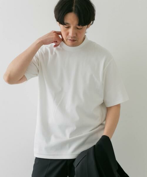 URBAN RESEARCH DOORS / アーバンリサーチ ドアーズ シャツ・ブラウス | 『抗菌/防臭』LIFE STYLE TAILOR　シルケットポンチストレッチTシャツ | 詳細17