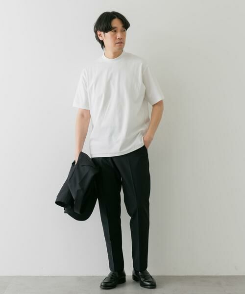 URBAN RESEARCH DOORS / アーバンリサーチ ドアーズ シャツ・ブラウス | 『抗菌/防臭』LIFE STYLE TAILOR　シルケットポンチストレッチTシャツ | 詳細19