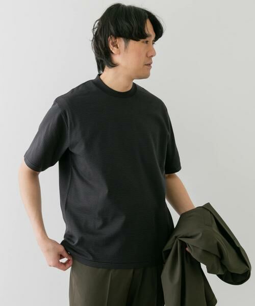 URBAN RESEARCH DOORS / アーバンリサーチ ドアーズ シャツ・ブラウス | 『抗菌/防臭』LIFE STYLE TAILOR　シルケットポンチストレッチTシャツ | 詳細28