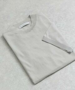 URBAN RESEARCH DOORS / アーバンリサーチ ドアーズ シャツ・ブラウス | LIFE STYLE TAILOR　ハイゲージクルーネック半袖ニット