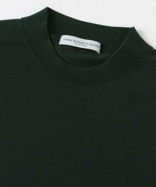 URBAN RESEARCH DOORS / アーバンリサーチ ドアーズ シャツ・ブラウス | LIFE STYLE TAILOR　ハイゲージクルーネック半袖ニット | 詳細15