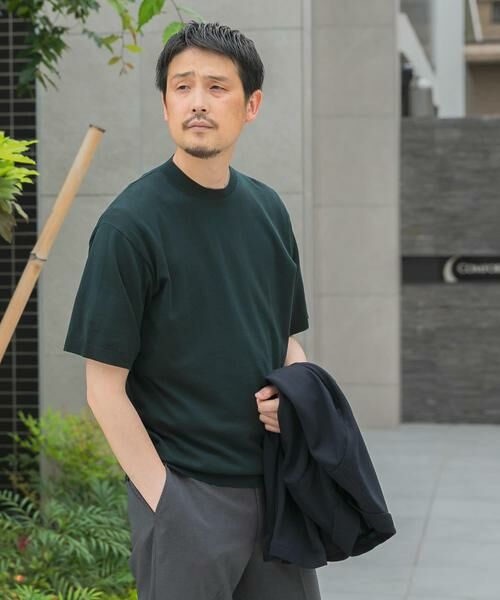 URBAN RESEARCH DOORS / アーバンリサーチ ドアーズ シャツ・ブラウス | LIFE STYLE TAILOR　ハイゲージクルーネック半袖ニット | 詳細5