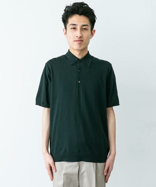 URBAN RESEARCH DOORS / アーバンリサーチ ドアーズ シャツ・ブラウス | 『UR TECH ひやサラクール』『接触冷感/UVカット』 ニットポロシャツ | 詳細16