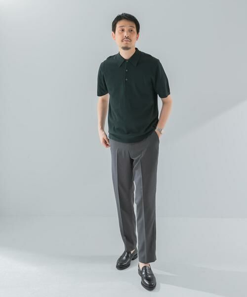 URBAN RESEARCH DOORS / アーバンリサーチ ドアーズ シャツ・ブラウス | 『UR TECH ひやサラクール』『接触冷感/UVカット』 ニットポロシャツ | 詳細9