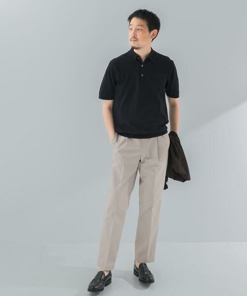 URBAN RESEARCH DOORS / アーバンリサーチ ドアーズ シャツ・ブラウス | 『UR TECH ひやサラクール』『接触冷感/UVカット』 ニットポロシャツ | 詳細28