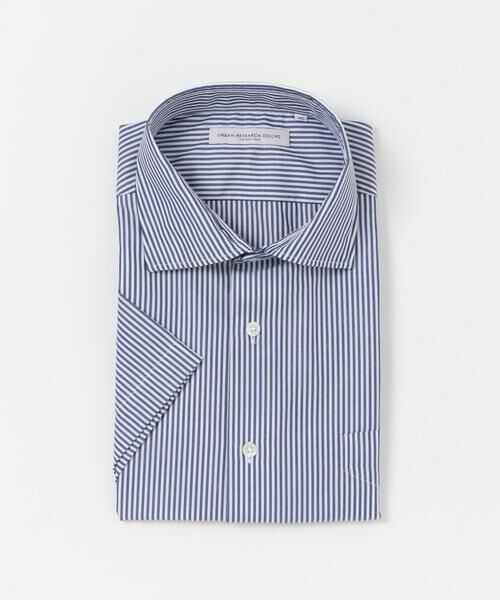URBAN RESEARCH DOORS/アーバンリサーチ ドアーズ LIFE STYLE TAILOR セミワイド半袖シャツ ブルー系その他 41 URBAN RESEARCH DOORS/アーバンリサーチ ドアーズ LIFE STYLE TAILOR セミワイド半袖シャツ ブルー系その他 41