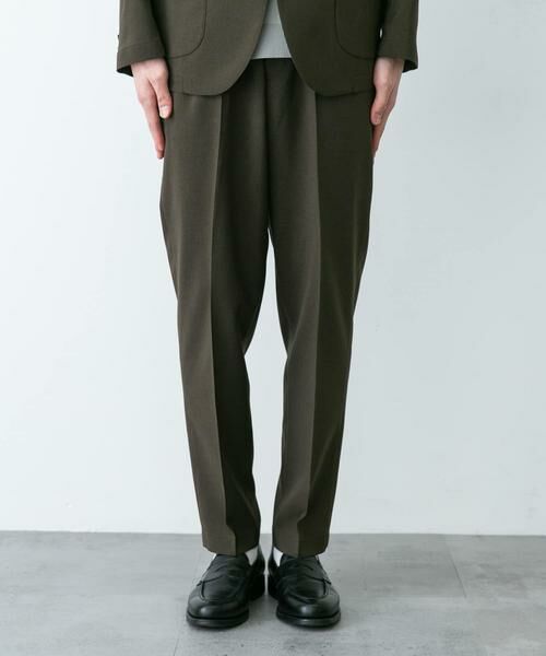 URBAN RESEARCH DOORS / アーバンリサーチ ドアーズ スラックス・ドレスパンツ | LIFE STYLE TAILOR　リネンライクコンフォータブルパンツ | 詳細12