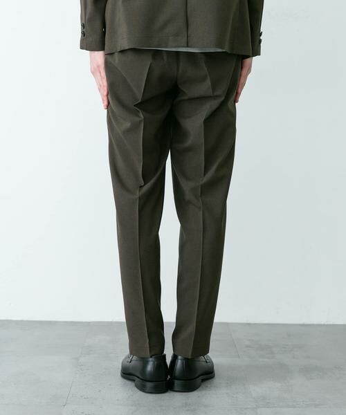 URBAN RESEARCH DOORS / アーバンリサーチ ドアーズ スラックス・ドレスパンツ | LIFE STYLE TAILOR　リネンライクコンフォータブルパンツ | 詳細14