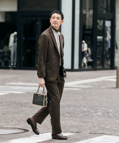 URBAN RESEARCH DOORS / アーバンリサーチ ドアーズ スラックス・ドレスパンツ | LIFE STYLE TAILOR　リネンライクコンフォータブルパンツ | 詳細3