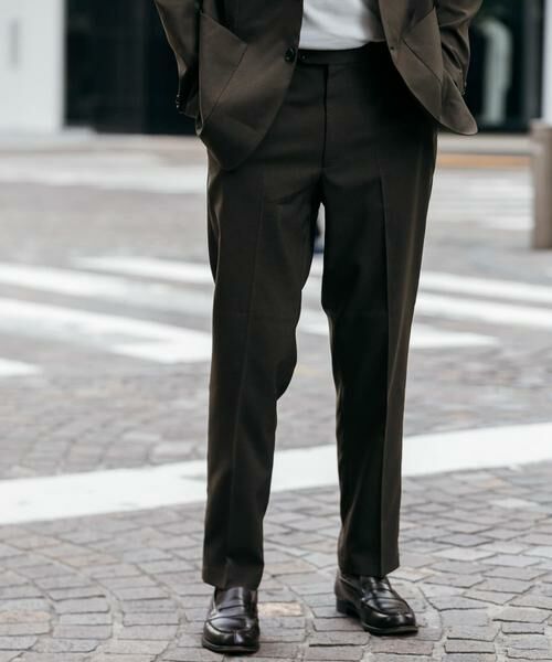 URBAN RESEARCH DOORS/アーバンリサーチ ドアーズ LIFE STYLE TAILOR リネンライクコンフォータブルパンツ ブラウン系その他 S URBAN RESEARCH DOORS/アーバンリサーチ ドアーズ LIFE STYLE TAILOR リネンライクコンフォータブルパンツ ブラウン系その他 S