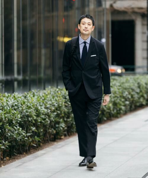 URBAN RESEARCH DOORS / アーバンリサーチ ドアーズ スラックス・ドレスパンツ | LIFE STYLE TAILOR　リネンライクコンフォータブルパンツ | 詳細27