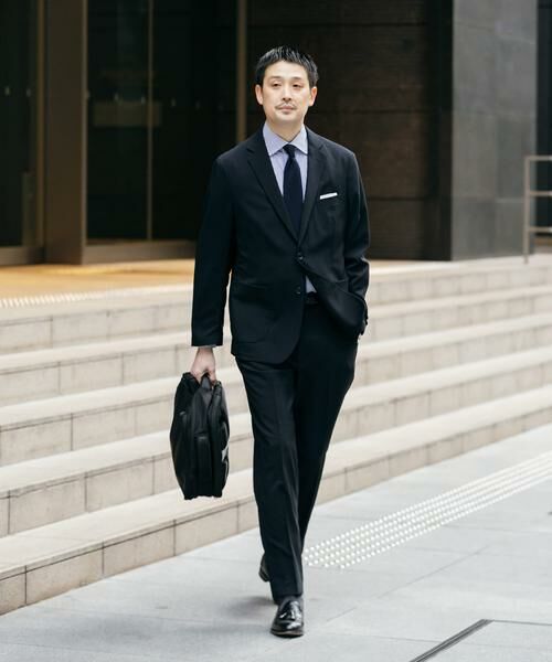 URBAN RESEARCH DOORS / アーバンリサーチ ドアーズ スラックス・ドレスパンツ | LIFE STYLE TAILOR　リネンライクコンフォータブルパンツ | 詳細28