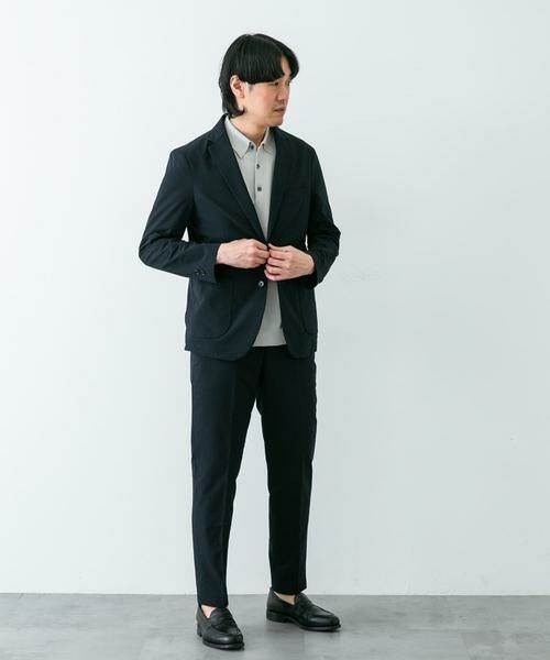 URBAN RESEARCH DOORS / アーバンリサーチ ドアーズ スラックス・ドレスパンツ | 『イージーケア』LIFE STYLE TAILOR　シアサッカーコンフォータブルパンツ | 詳細11