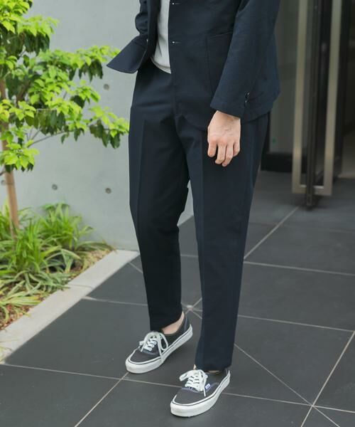 URBAN RESEARCH DOORS / アーバンリサーチ ドアーズ スラックス・ドレスパンツ | 『イージーケア』LIFE STYLE TAILOR　シアサッカーコンフォータブルパンツ | 詳細2