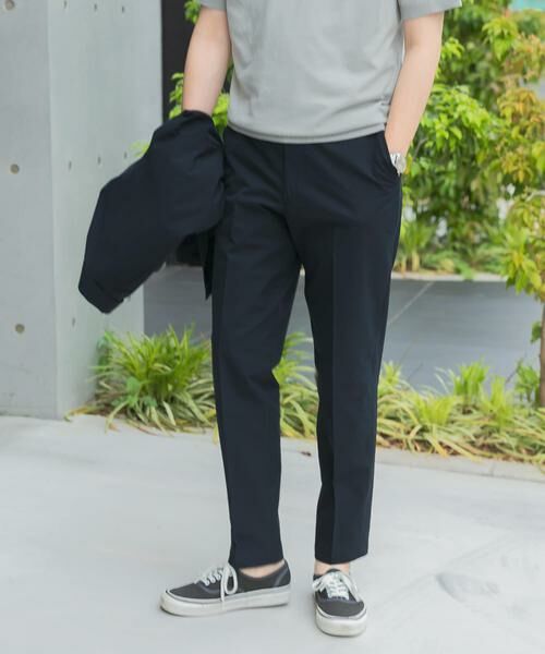 URBAN RESEARCH DOORS / アーバンリサーチ ドアーズ スラックス・ドレスパンツ | 『イージーケア』LIFE STYLE TAILOR　シアサッカーコンフォータブルパンツ | 詳細5