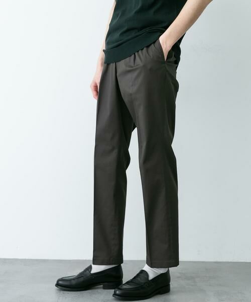 URBAN RESEARCH DOORS / アーバンリサーチ ドアーズ スラックス・ドレスパンツ | LIFE STYLE TAILOR ストレッチコットンパンツ | 詳細2
